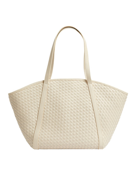 Faux Leather Woven Tote Shopper – Marks Spencer Bermuda