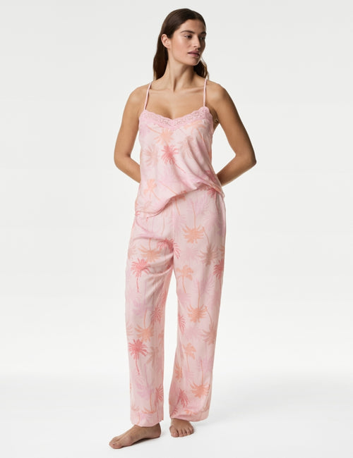 Dream Satin™ Giraffe Print Pyjama Set