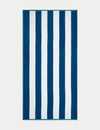 Pure Cotton Striped Sand Resistant Beach Towel