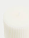 Ridged Pillar Candle
