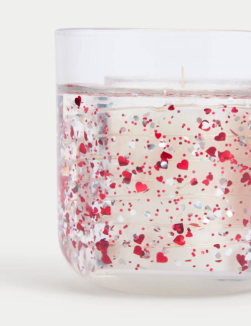 Yuzu & Pomegranate Heart Light Up Candle