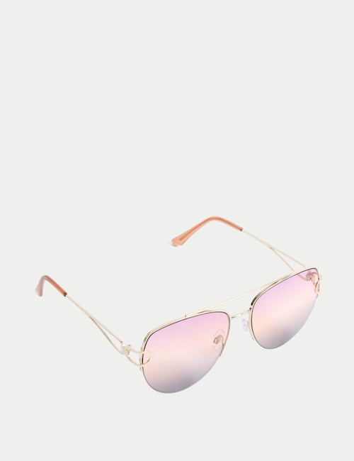 Ombre Aviator Sunglasses