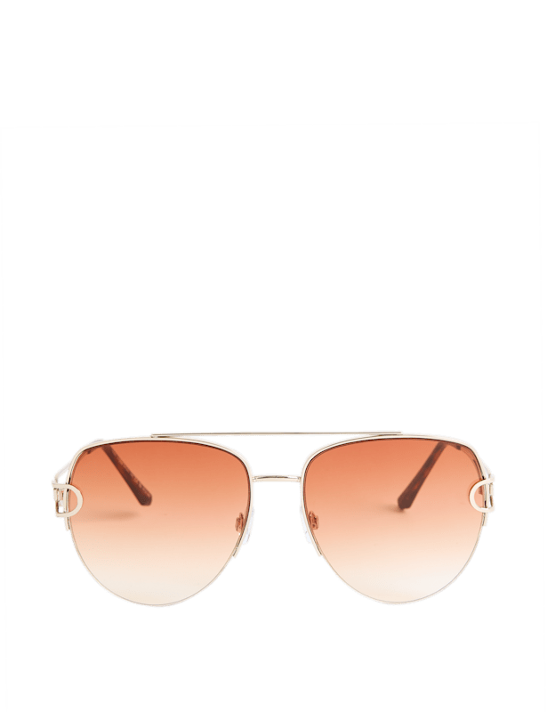 Ombre Aviator Sunglasses