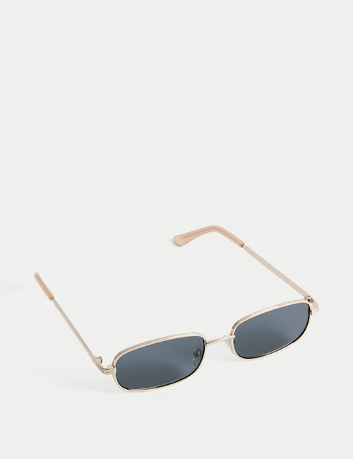 Metal Rectangle Sunglasses