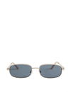 Metal Rectangle Sunglasses