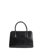 Faux Leather Briefcase Bag