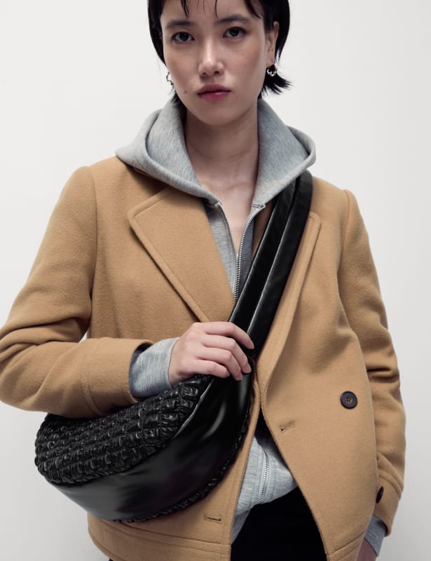 Quilted Cross Body Bag - Main Image