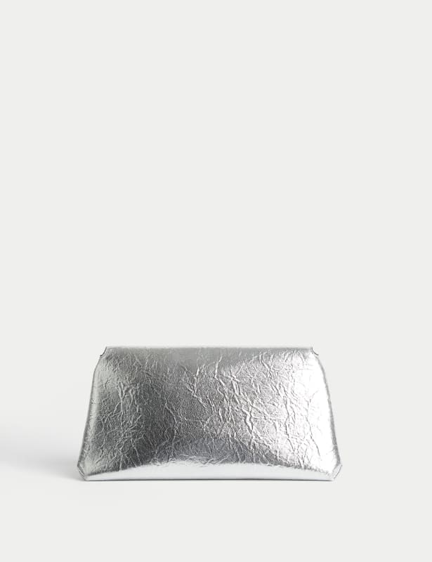 Metallic Clutch Bag