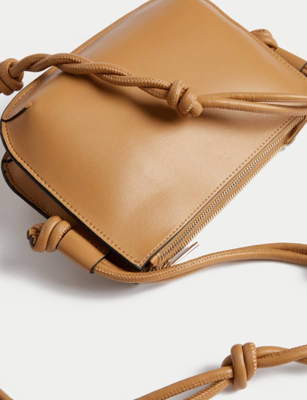 Knotted Detail Cross Body Bag