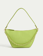 Chain Detail Shoulder Bag