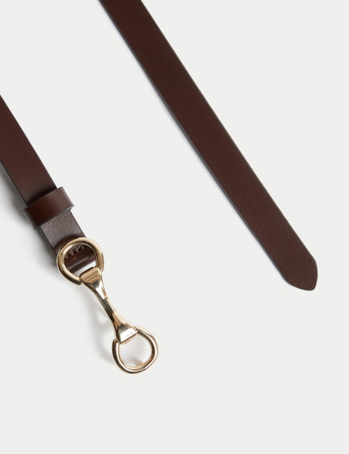 Leather Snaffle Waist Belt