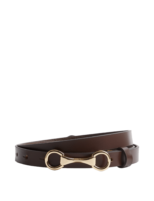 Leather Snaffle Waist Belt