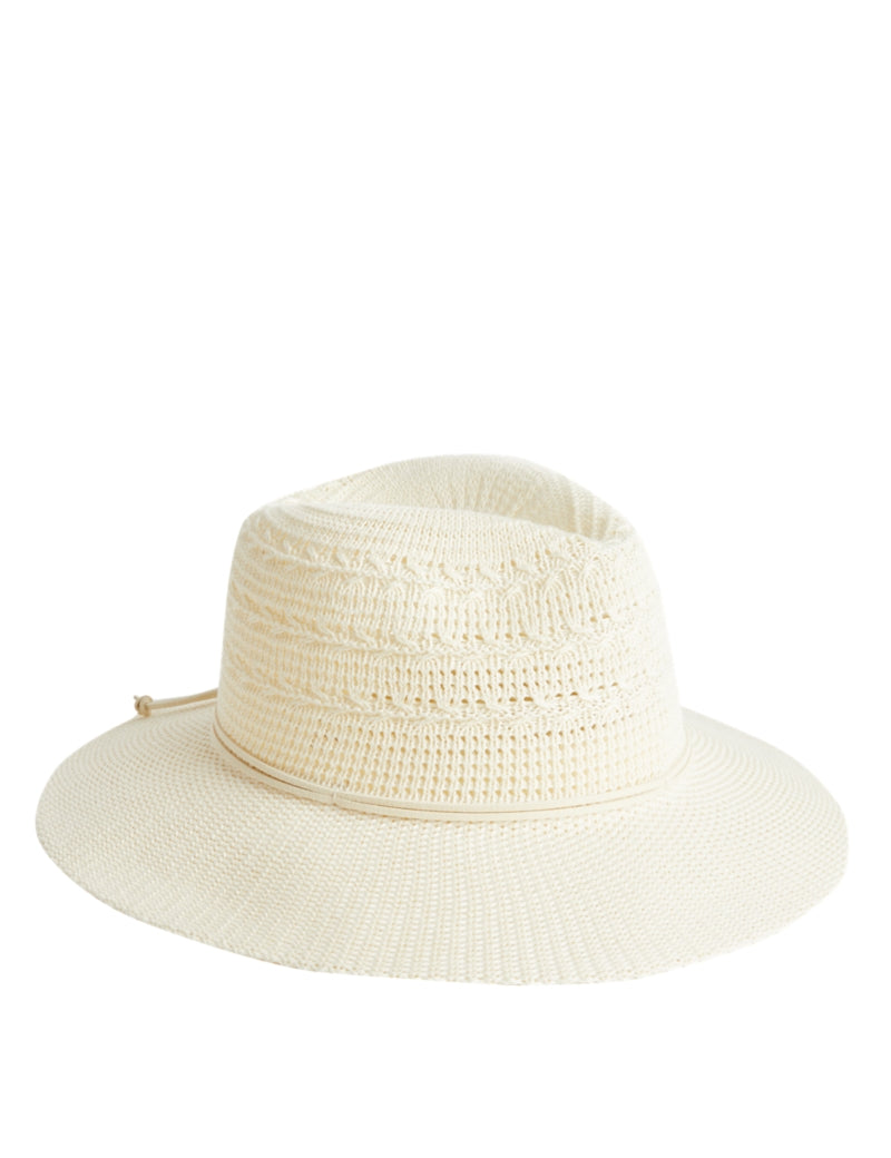 Cotton Rich Packable Fedora Hat