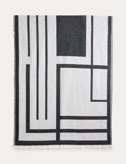 Woven Geometric Scarf