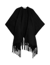 Brushed Fringed Poncho