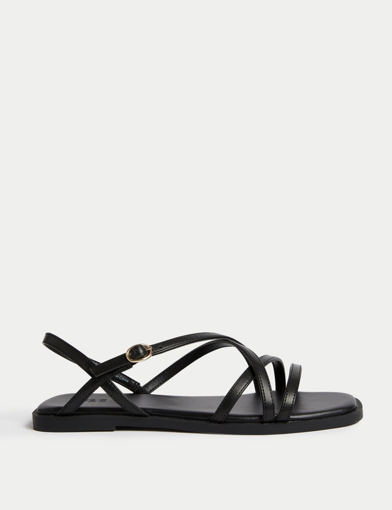 Strappy Flat Sandals