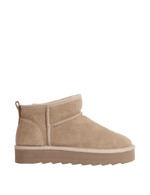 Suede Flatform Boots