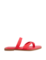 Toe Loop Strappy Flat Mules