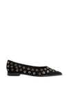Studded Flat Pointed Shoes