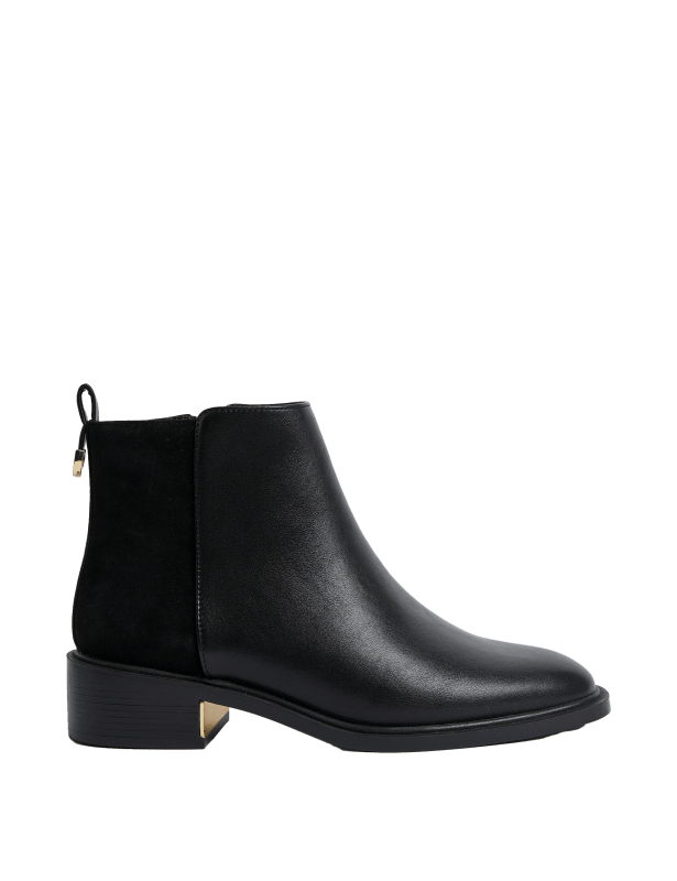 Flatform Ankle Boots