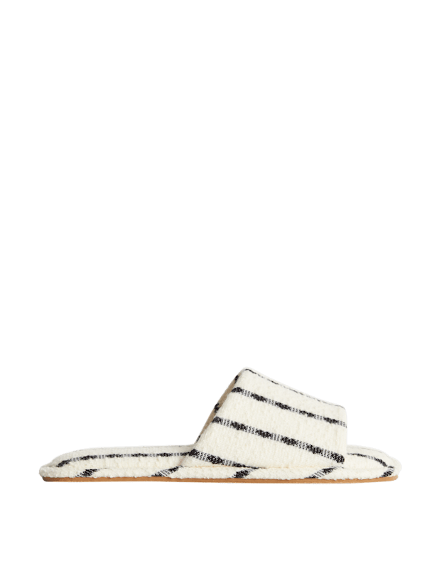 Striped Slider Slippers