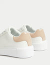 Lace Up Platform Trainers