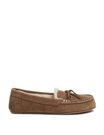 Suede Moccasin Slippers