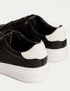 Lace Up Platform Trainers