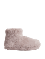 Faux Fur Slipper Boots