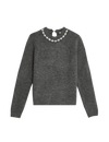 Embellished Crew Neck Jumper