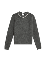 Embellished Crew Neck Jumper