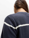Supersoft Striped Crew Neck Jumper