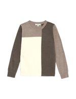 Supersoft Colour Block Crew Neck Jumper