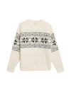 Fair Isle Crew Neck Relaxed Fit Jumper