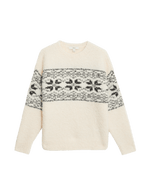 Fair Isle Crew Neck Relaxed Fit Jumper