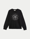 Soft Touch Star Crew Neck Jumper