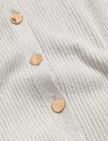 Metallic Crew Neck Slim Fit Cardigan