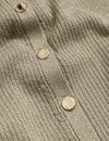 Metallic Crew Neck Slim Fit Cardigan