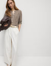 Cotton Rich Open Stitch Cropped Cardigan