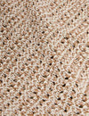 Textured Crew Neck Jumper with Cotton