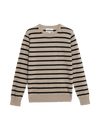 Pure Merino Wool Striped Jumper