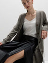 Air-Yarn V-Neck Longline Cardigan