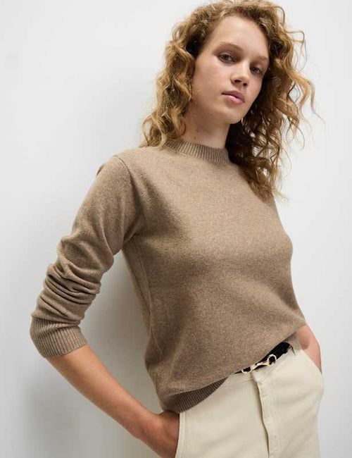 Air-Yarn Crew Neck Jumper