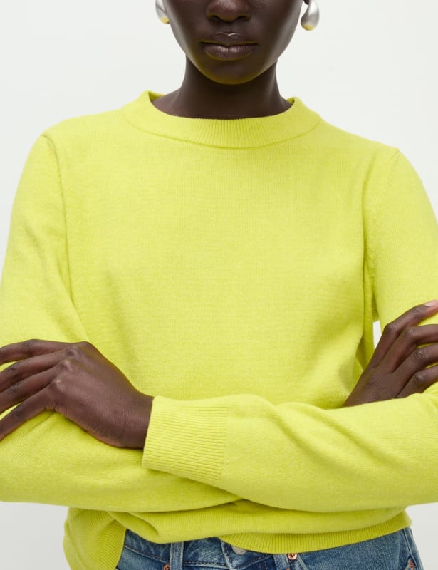 Air-Yarn Crew Neck Jumper