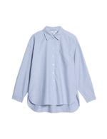 Pure Cotton Collared Oversized Shirt