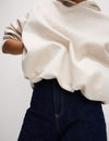 Cotton Rich Bubble Hem Hoodie