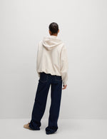 Cotton Rich Bubble Hem Hoodie