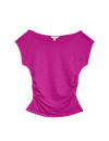 Cotton Modal Ruched Top