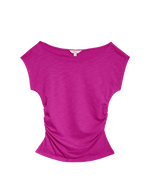 Cotton Modal Ruched Top