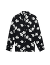 Printed Collared Button Through Blouse